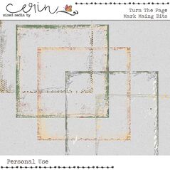 Turn the Page {Mark Making Bits} by Mixed Media by Erin Borders