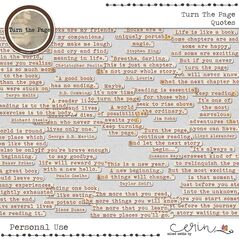 Turn the Page {Collection Bundle} by Mixed Media by Erin Quotes