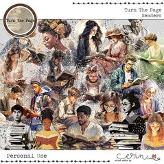 Turn the Page {Collection Bundle} by Mixed Media by Erin Readers