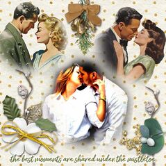 Under the Mistletoe {Mini Kit} by Mixed Media By Erin example art by Cheryolndesigns