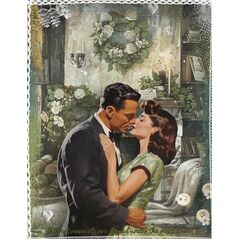 Under the Mistletoe {Mini Kit} by Mixed Media By Erin example art by Jeannette