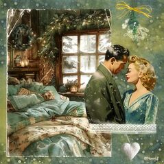 Under the Mistletoe {Mini Kit} by Mixed Media By Erin example art by NonniF