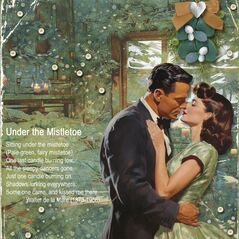 Under the Mistletoe {Mini Kit} by Mixed Media By Erin example art by Vickyday
