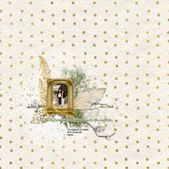 Under the Mistletoe {Mini Kit} by Mixed Media By Erin example art by Anke55