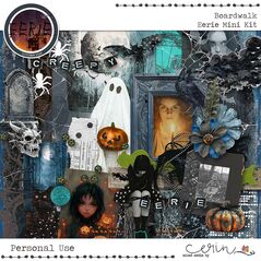 Eerie {Mini Kit} by Mixed Media by Erin