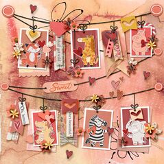 Sweetness {Collection Bundle} by Mixed Media by Erin example art by Josie