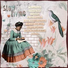 Ailyak {Collage Bits} by Mixed Media by Erin example art by Zanthia
