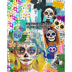 Día de los Muertos {Page Kit} by Mixed Media by Erin example art by Madi