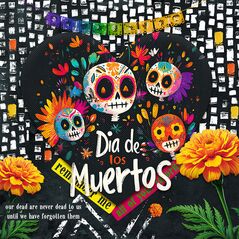 Día de los Muertos {Page Kit} by Mixed Media by Erin example art by Margje