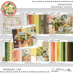 Honeysuckle {Collection Bundle} By Mixed Media by Erin