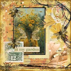Honeysuckle {Collection Bundle} By Mixed Media by Erin example art by kel