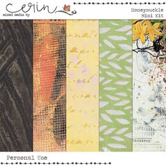 Honeysuckle {Mini Kit} By Mixed Media by Erin PaperHoneysuckle {Mini Kit} By Mixed Media by Erin