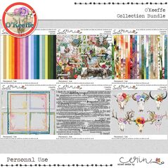 O'Keeffe {Collection Bundle} by Mixed Media by Erin