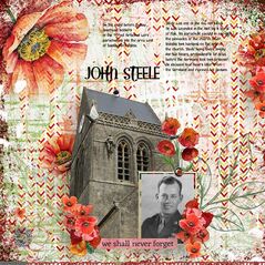 Pretty Poppies {Elements} by Mixed Media by Erin example art by Jeannette