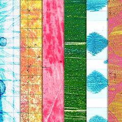 Showers and Flowers {Kit Paper} by Mixed Media by Erin detail 01