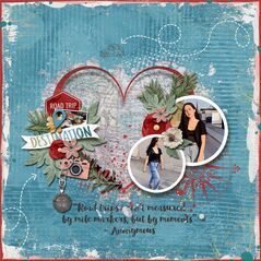Road Trip {Collection Bundle}  by Mixed Media by Erin example art by  Caro