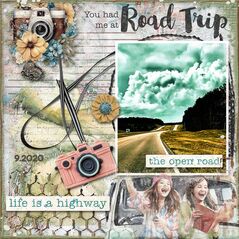 Road Trip {Collection Bundle}  by Mixed Media by Erin example art by  Cherylndesigns