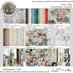 Road Trip {Collection Bundle}  by Mixed Media by Erin
