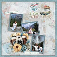 Road Trip {Collection Bundle}  by Mixed Media by Erin example art by  Kay