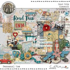 Road Trip {Collection Bundle}  by Mixed Media by Erin Elements
