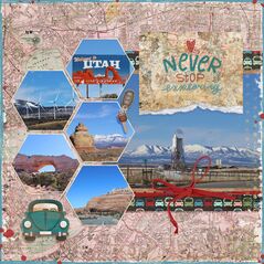 Road Trip {Collection Bundle}  by Mixed Media by Erin example art by  LauraD