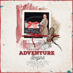Road Trip {Collection Bundle}  by Mixed Media by Erin example art by  Melscrap