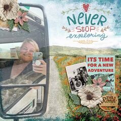 Road Trip {Collection Bundle}  by Mixed Media by Erin example art by Pachimac