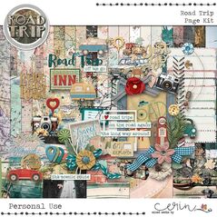Road Trip {Collection Bundle}  by Mixed Media by Erin Page Kit