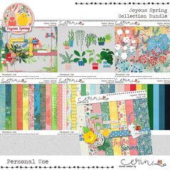 Joyous Spring {Collection Bundle} by Mixed Media by Erin