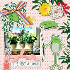 Joyous Spring {Elements} by Mixed Media by Erin example art by  Cherylndesigns
