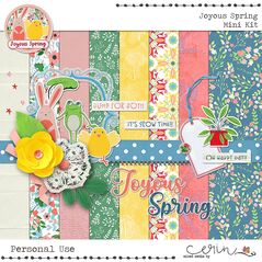 Joyous Spring {Collection Bundle} by Mixed Media by Erin Mini Kit