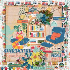 Homebody {Papers} by Mixed Media by Erin example art by  Cindy