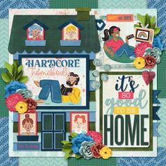 Homebody {Collection Bundle} by Mixed Media by Erin example art by  Josie