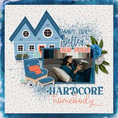 Homebody {Elements} by Mixed Media by Erin example art by Brighteyes