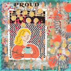 Homebody {Collection Bundle} by Mixed Media by Erin example art by Kel