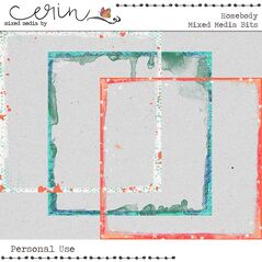 Homebody {Mixed Media Bits} by Mixed Media by Erin edges