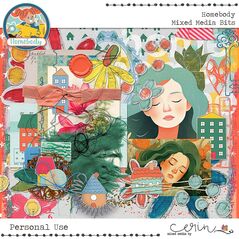 Homebody {Collection Bundle} by Mixed Media by Erin Mixed Media Bits