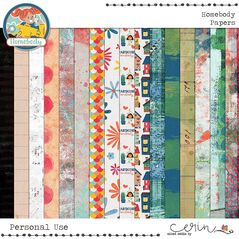 Homebody {Papers} by Mixed Media by Erin