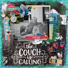 Homebody {Mixed Media Bits} by Mixed Media by Erin example art by bcgal