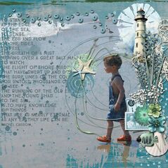 Seafoam {Collection Bundle} by Mixed Media by Erin example art by  Caro