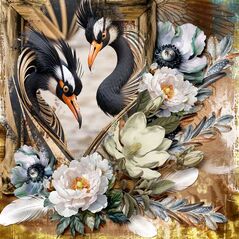 Nest: {Elements}  by Mixed Media by Erin example art by  Kythe
