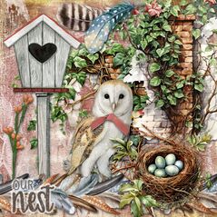 Nest {Collection Bundle} by Mixed Media by Erin example art by  CHerylndesigns