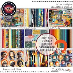 Solar Eclipse: {Collection Bundle} by Mixed Media by Erin