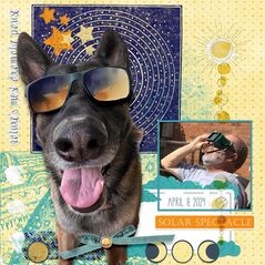 Solar Eclipse: {Collection Bundle} by Mixed Media by Erin example art by Mimes
