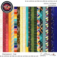 Solar Eclipse: {Patterns}  by Mixed Media by Erin