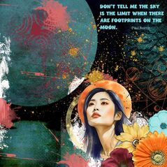 Solar Eclipse: {Collection Bundle} by Mixed Media by Erin example art by Scribblr