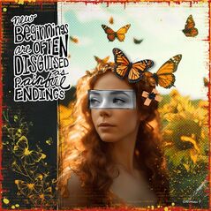 Change {Collage Bits} by Mixed Media by Erin example art by NonniF