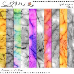Dyed Papers Vol. 1 (CU)