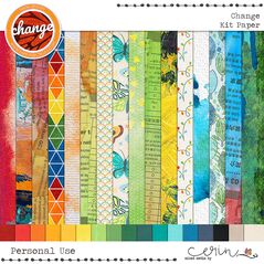 Change {Kit Papers} by Mixed Media by Erin