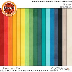 Change {Kit Papers} by Mixed Media by Erin Solid
